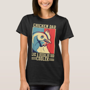 Chicken Animal Breakfast Quote Farmer Rooster  T-Shirt