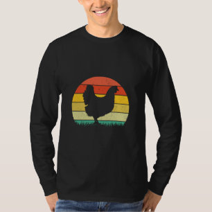 Chicken Art Chicken Retro Vintaage T-Shirt