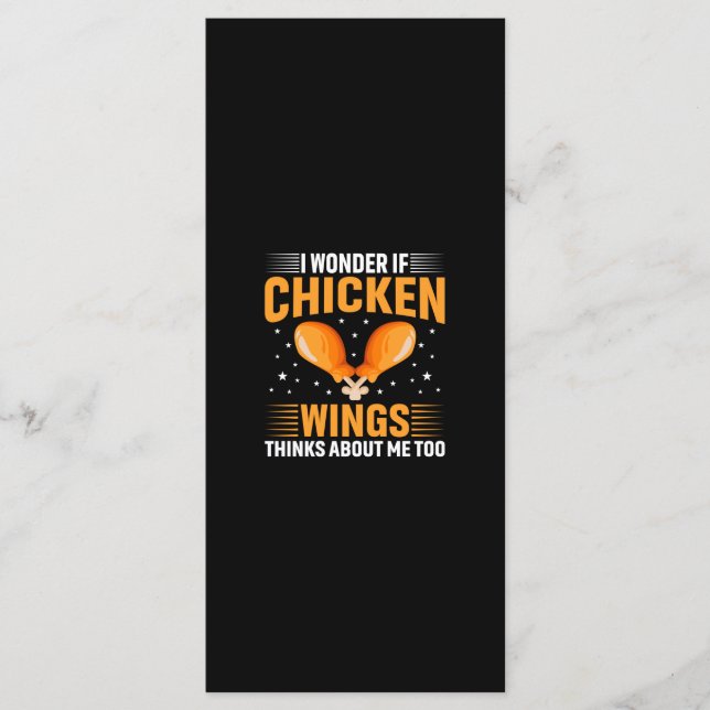 Chicken Art Chicken Wing Menu (Front)