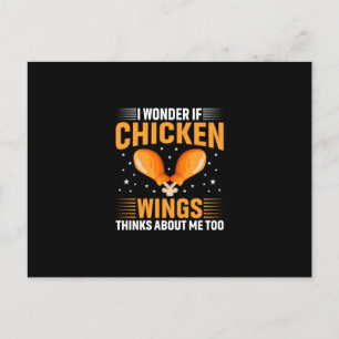 Chicken Art Chicken Wing Postcard