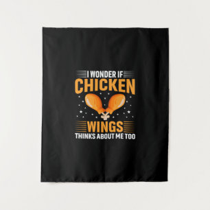 Chicken Art Chicken Wing Tapestry