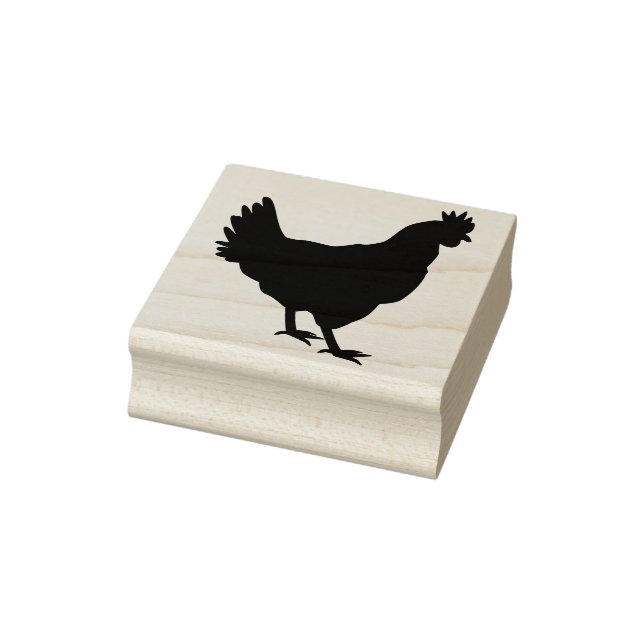 chicken art stamp (Stamp)