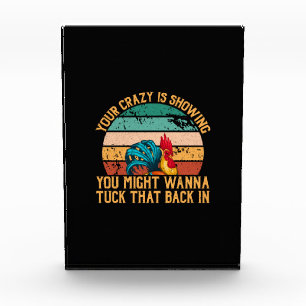 Chicken Art You Might Wanna Tuck Photo Block