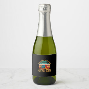 Chicken Art You Might Wanna Tuck Sparkling Wine Label