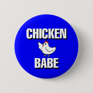 Chicken Babe Jeopardy category - The Golden Girls 2 Inch Round Button