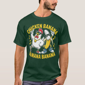 Chicken Banana Banana Banana Music Lover Musician T-Shirt