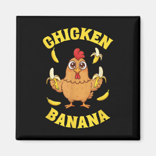 Chicken Banana Funny  Magnet