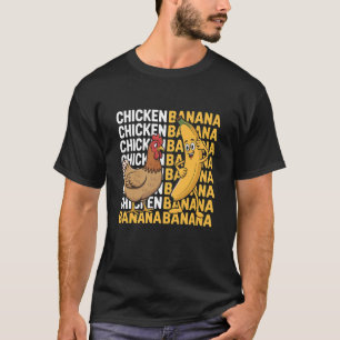 Chicken Banana Meme T-Shirt