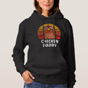 Chicken Best cluckin dad ever  Hoodie