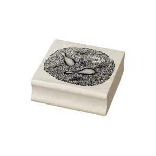 Chicken Biryani Indian Mixed Rice Dish Food Dinner Rubber Stamp