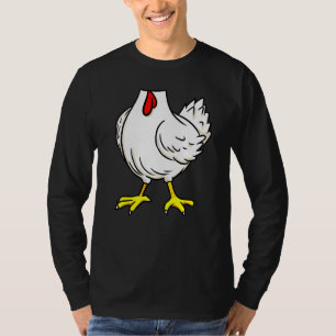 Chicken Body Costume Animal Thanksgiving Halloween T-Shirt