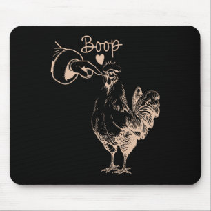Chicken Boop Christmas Farm Animal Xmas Chicken Pa Mouse Pad