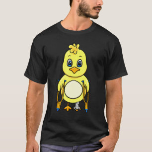 Chicken Broken Bones Foot Leg Injury Recovery Reha T-Shirt