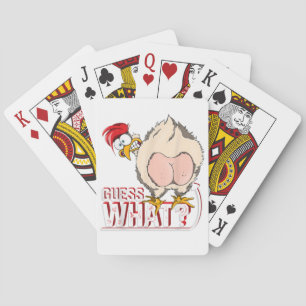 Chicken Butt Playing Cards