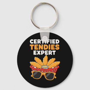 Chicken Certified Tendies Expert, Tendie-lovin' Pr Keychain