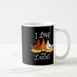 Chicken Chicks Eggs Farmer Funny Gift  Coffee Mug