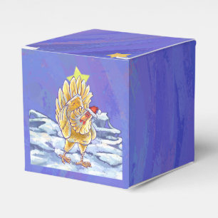 Chicken Christmas Favor Box