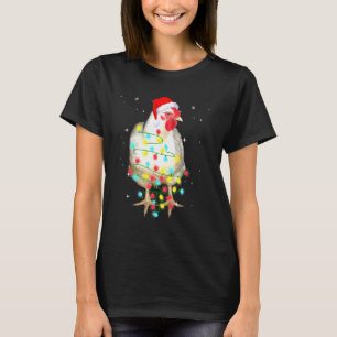 Chicken Christmas Light Chicken T-Shirt