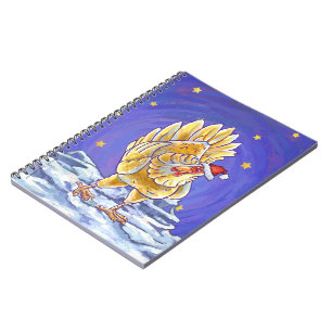 Chicken Christmas Notebook