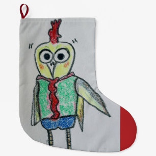 Chicken Christmas Stocking