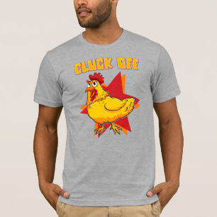Chicken Cluck Off Poultry Farmer Novelty T-Shirt