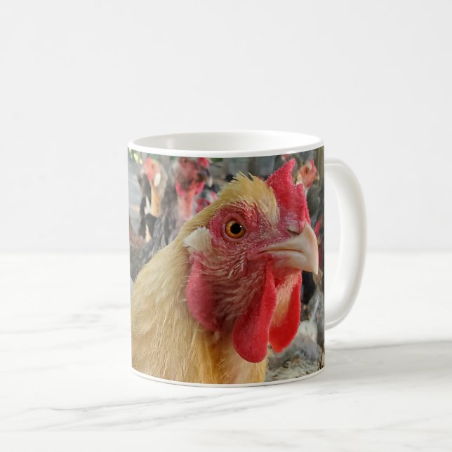 Chicken Coffee Mug (Front Right)
