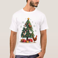 Chicken Cow Goat Horse Farm Animal Farmer Christma