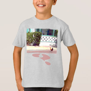 Chicken crosses road...WHY? T-Shirt