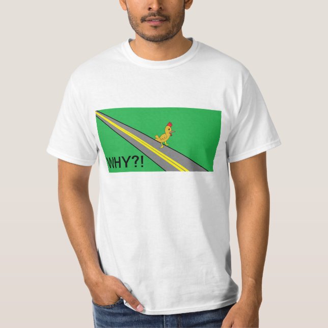 Chicken Crossing Road T-Shirt (Front)