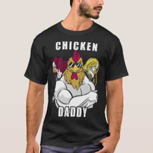 Chicken Daddy Hühner Vater Landwirt Geflügelzüchte T-Shirt