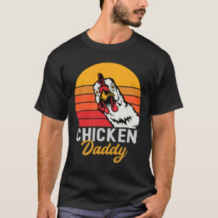 Chicken Daddy Vintage Farmer   T-Shirt