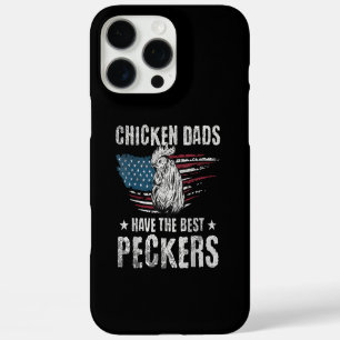 Chicken Dads Have The Best Peckers Ever Funny Adul iPhone 16 Pro Max Case