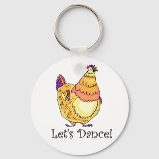 Chicken Dance Keychain