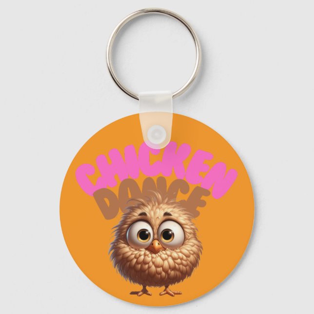 Chicken Dance Keychain (Front)