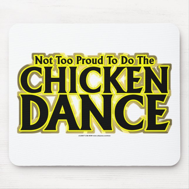 Chicken Dance Mouse Pad (Front)