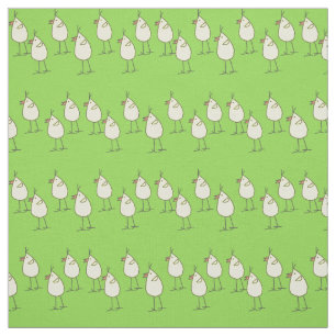 Chicken ditsy fabric