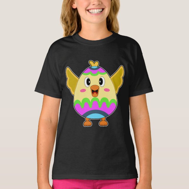 Chicken Easter Easter egg T-Shirt (Front)