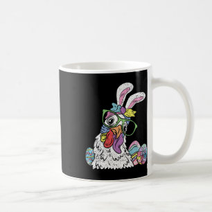 Chicken Egg Hunting Easter Bunny Ears Farm Animal  Coffee Mug