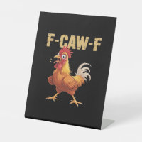 Chicken F-Caw-F Classic Funny Retro