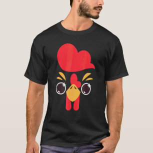 Chicken Face Halloween Costume Chicken Kids Boy G T-Shirt