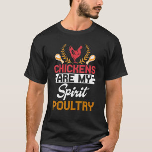 Chicken Farm Farmer Stable Chicken Farmer T-Shirt