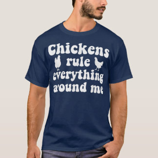 Chicken Farmer Chicken Lover Rooster Hen Funny T-S T-Shirt