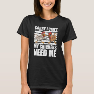 Chicken Farmer Farm Animal Bird Farming Chicken T-Shirt
