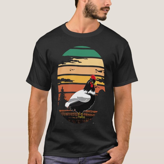 chicken farming backyard T-Shirt (Front)