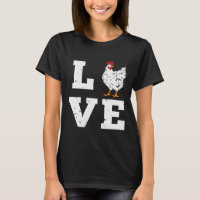 Chicken Farming Farmer Love Birthday