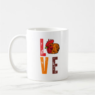 Chicken Farming - Hen Rooster Lover Chicken Farmer Coffee Mug