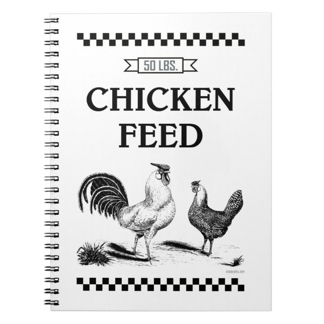 CHICKEN FEED NOTEBOOK (Front)