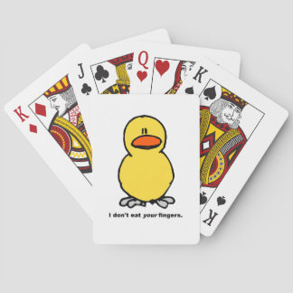 Chicken Fingers - Vegetarian Playing Cards