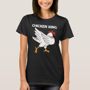 Chicken For Men Dad Poultry Rooster Egg T-Shirt