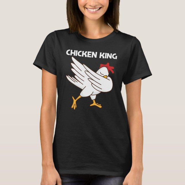 Chicken For Men Dad Poultry Rooster Egg T-Shirt (Front)
